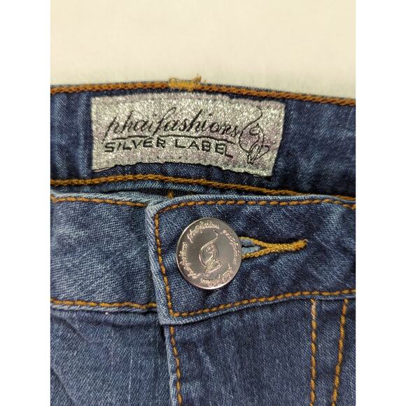 Phat Fashions Silver Label Juniors Size 5 Slim Fit Stretch Y2K 90's - Picture 6 of 14